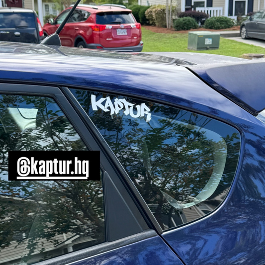 Kaptur Decal 2"x6"